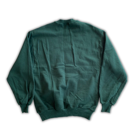 VTG Mickey Unlimited Mickey Mouse MOM Embroidered Green Pullover Sz L READ - Picture 4 of 9